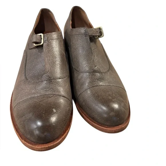 Kork-Ease grey/taupe niseda oxfords leather 7.5 - Picture 3 of 7